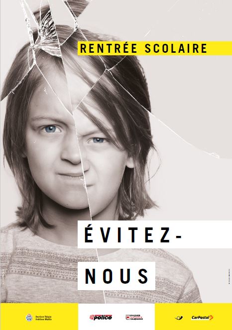 La Police valaisanne et ses partenaires veulent assurer la sécurité des écoliers